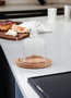Hermia Plato para servir tartas CAM0391 Transparente